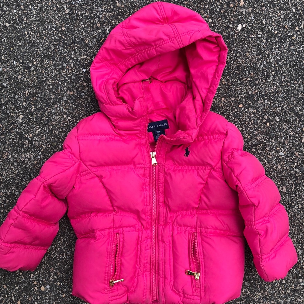 18M Ralph Lauren down puffer.